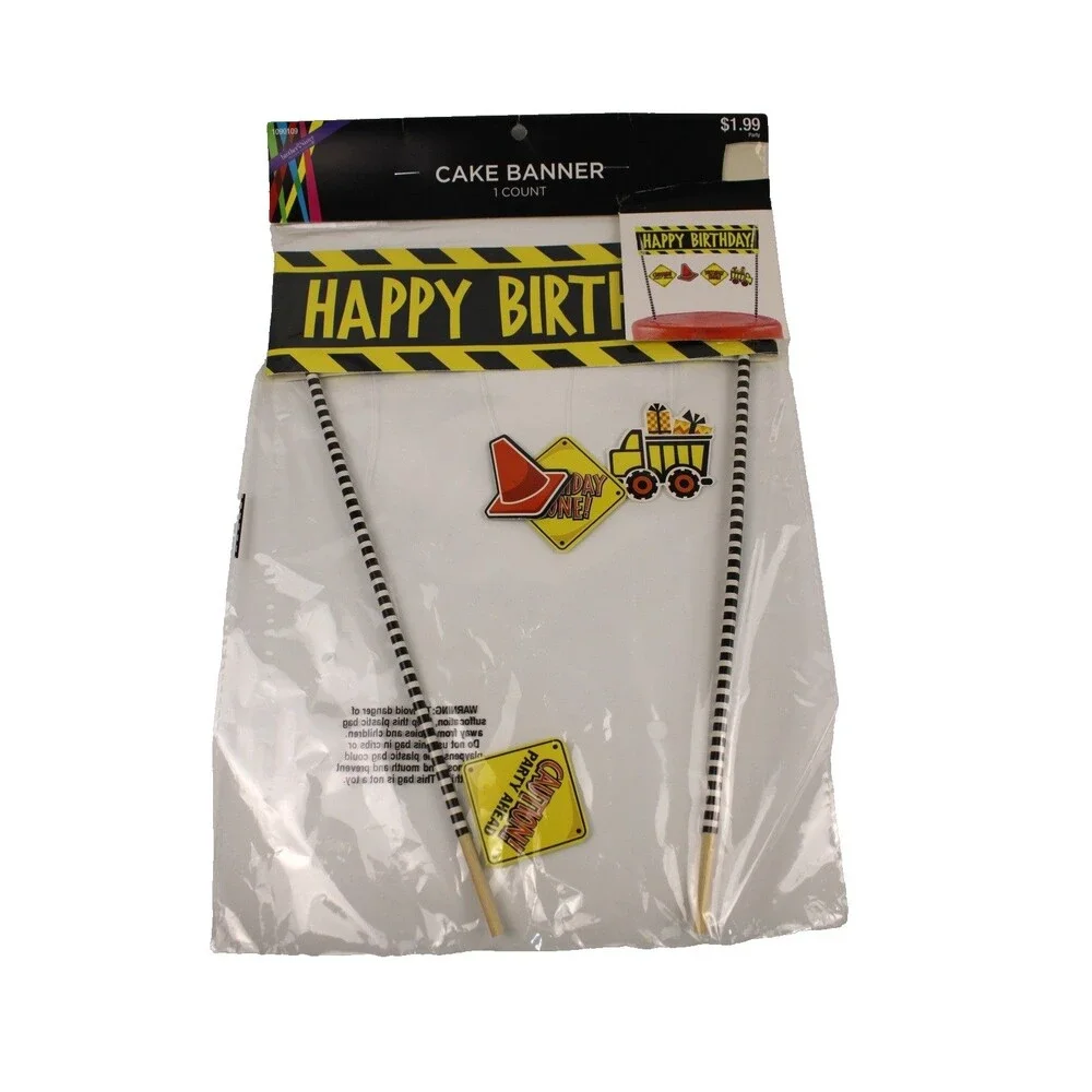 Construction Birthday Party Supplies Dump Truck Party Decorations Kits Set